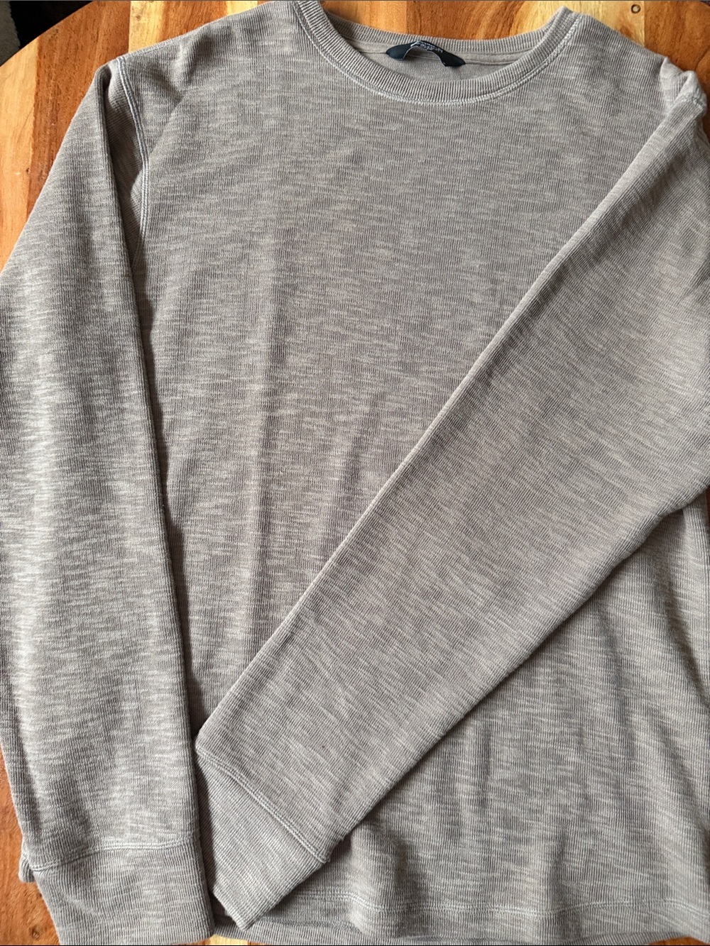 Men's Crewneck Sweater - Light Heather Gray, Medium